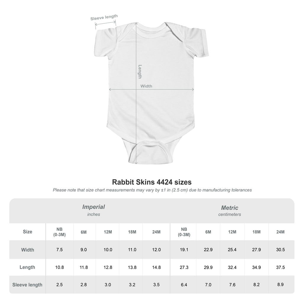 Pints & Pounds Infant Fine Jersey Bodysuit