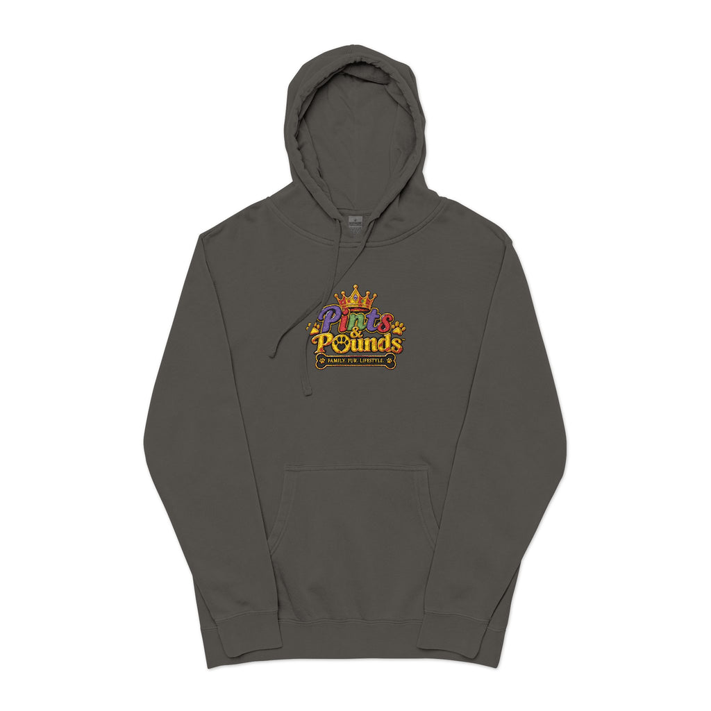 Pints & Pounds Unisex Pigment-Dyed Hoodie