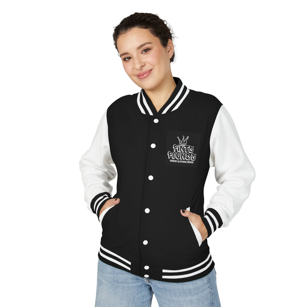 Pints & Pounds Unisex Heavyweight Letterman Jacket