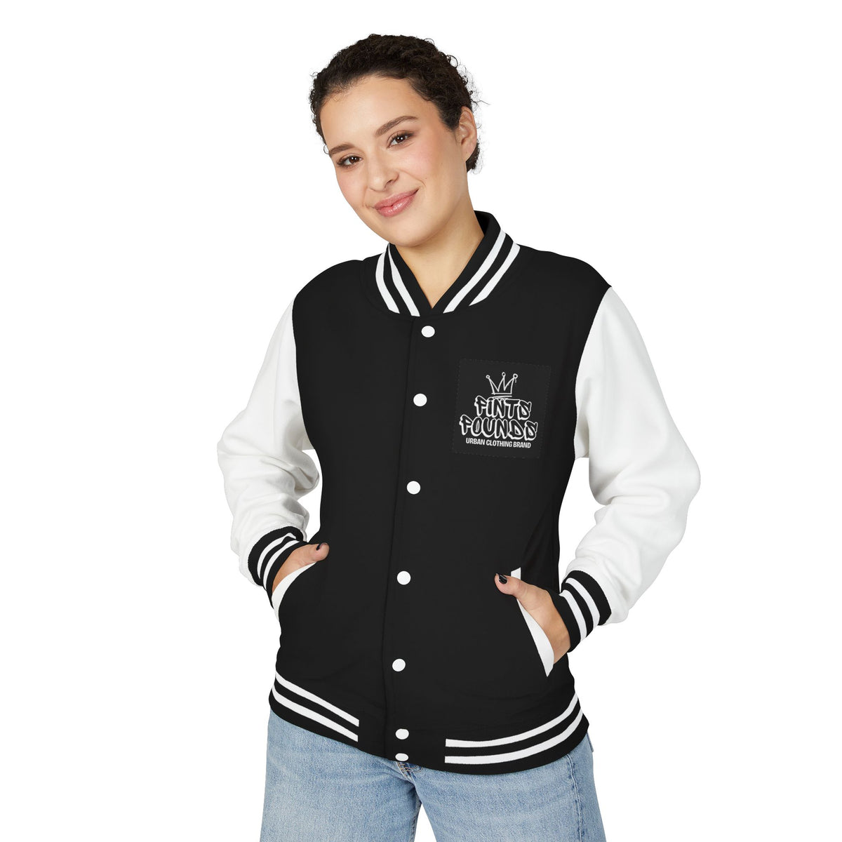Pints & Pounds Unisex Heavyweight Letterman Jacket