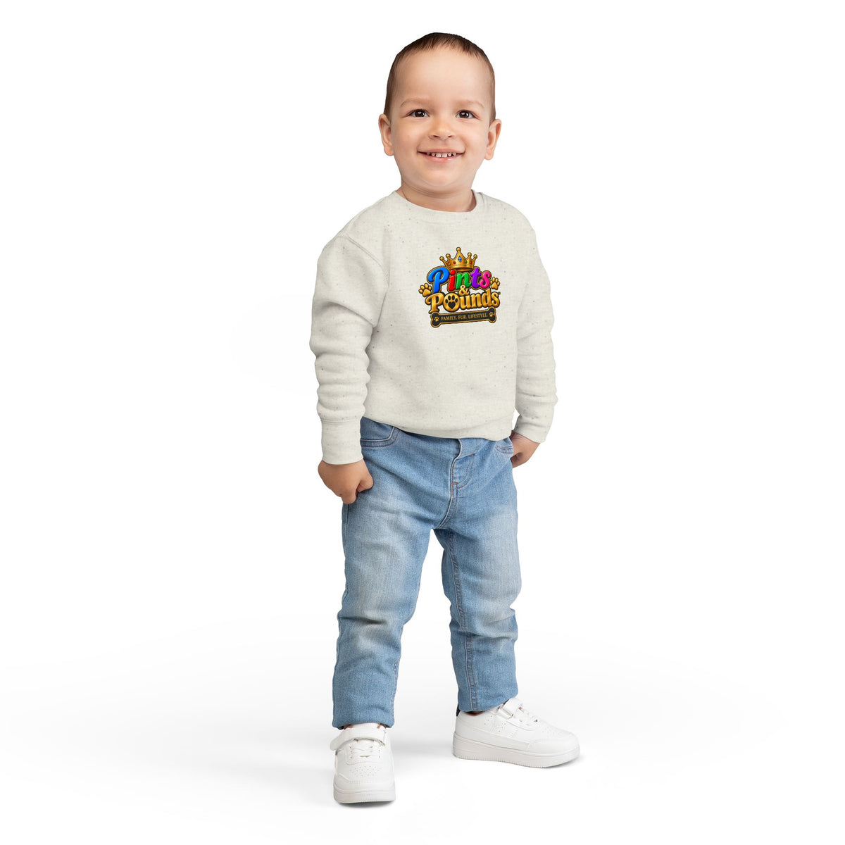 Pints & Pounds Mini Drip Kids Sweatshirt