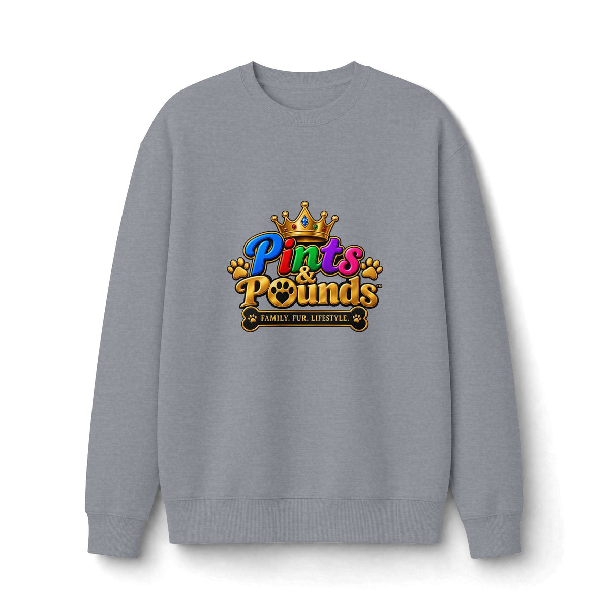 Pints & Pounds Signature Logo Unisex Sweater