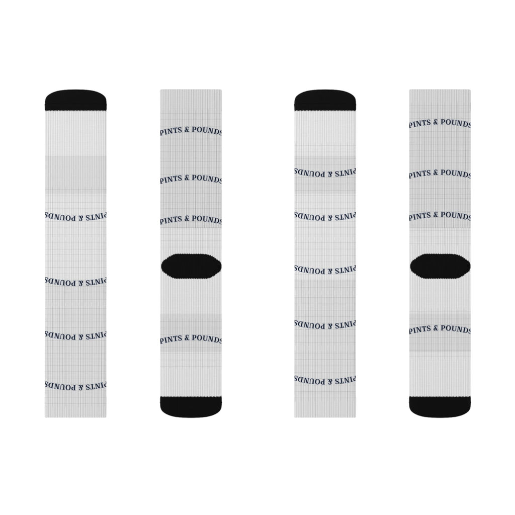 Pints & Pounds Sublimation Socks