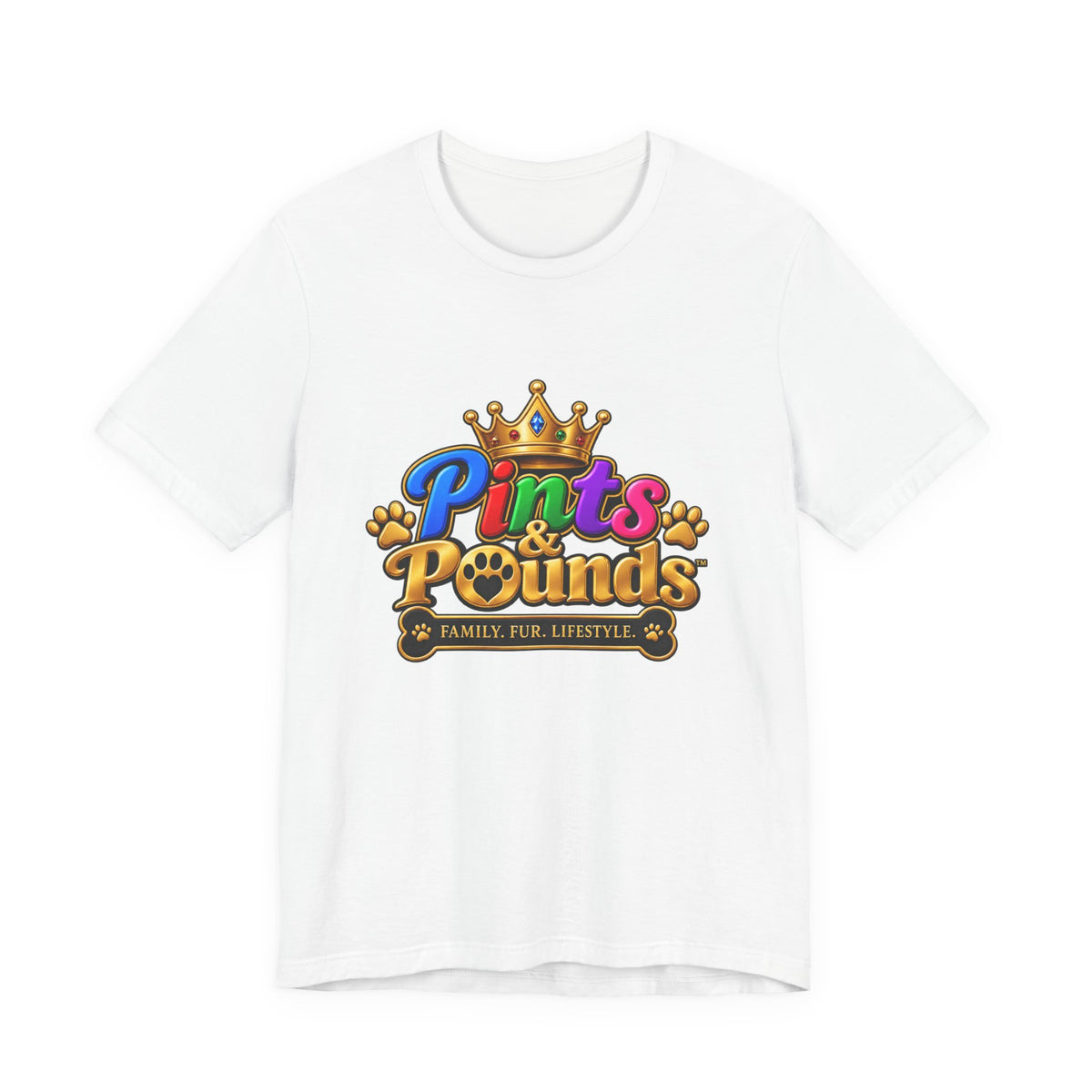 Pints & Pounds Signature Logo Unisex T-Shirt